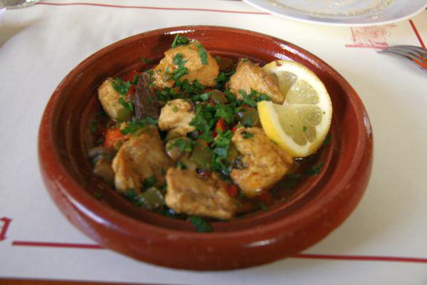 Marokkanische Mahlzeit