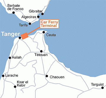 Tanger - Fähre nach Tanger