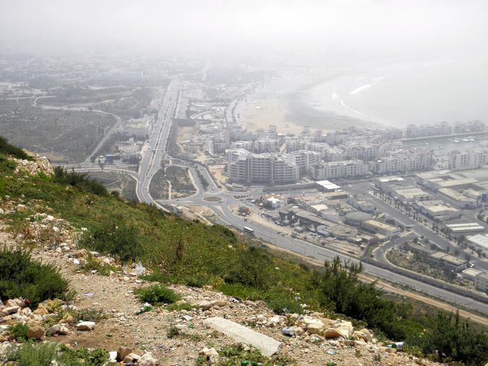 Agadir - Blick über die Stadt Agadir