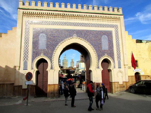 Fès - Blaues Tor