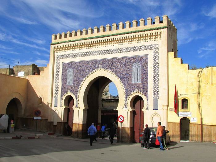 Fès - Blaues Tor